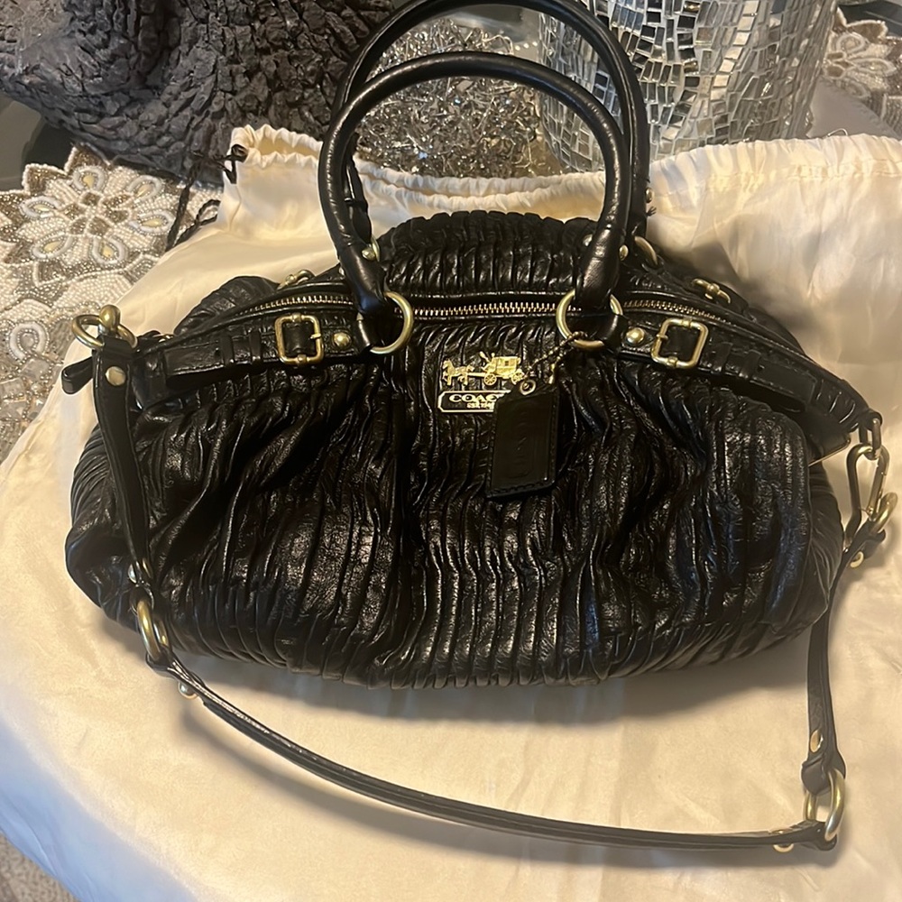Coach Signature Black bag